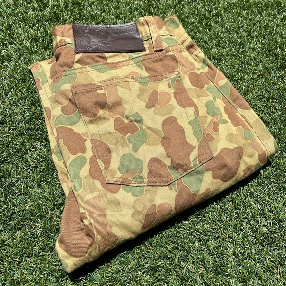 VTG 2012 Fall Weird Guy Naked & Famous Camo Pants - Picture 2 of 8